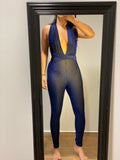 Shine Girl Suit Blue