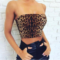 Tiger crop top