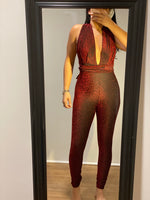 Shine Girl Suit Red