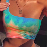 Tie dye crop top