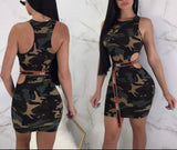 Army Mini Dress