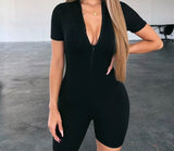 Short sleeve romper